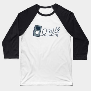 Music Relax Baseball T-Shirt